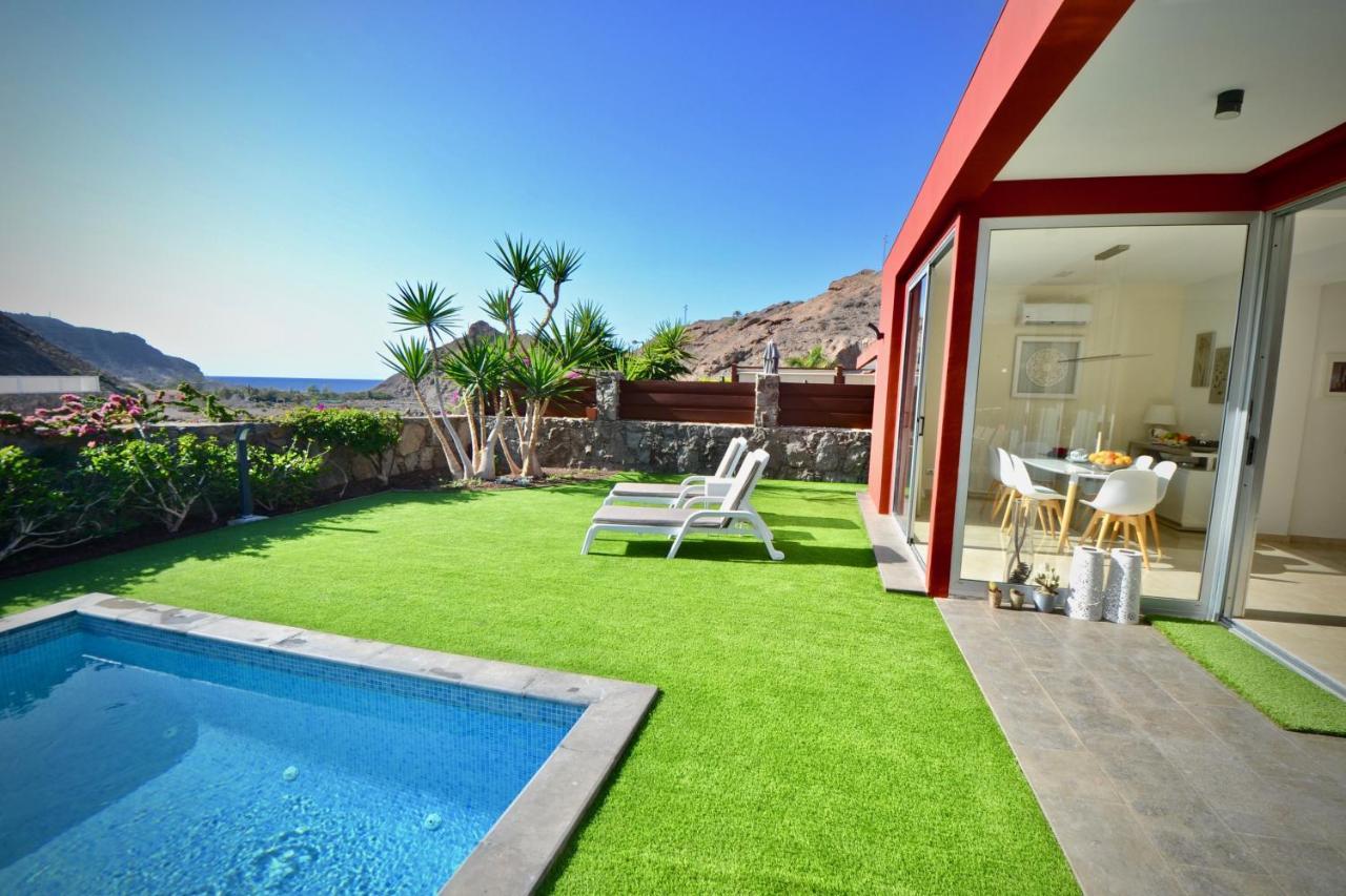 Villa Katarina In Beautiful Tauro With Private Heated Swimming Pool Taurito Exterior photo